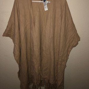 Warm shawl/ scarve jacket